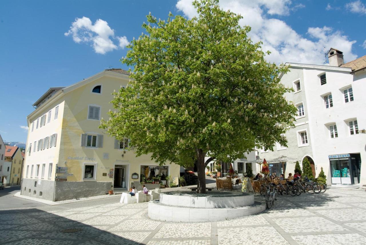 Gasthof Zur Sonne Lasa Buitenkant foto